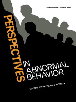 cover image of Perspectives in Abnormal Behavior